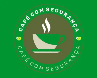 Café com Segurança Logomarca Verde Oficial